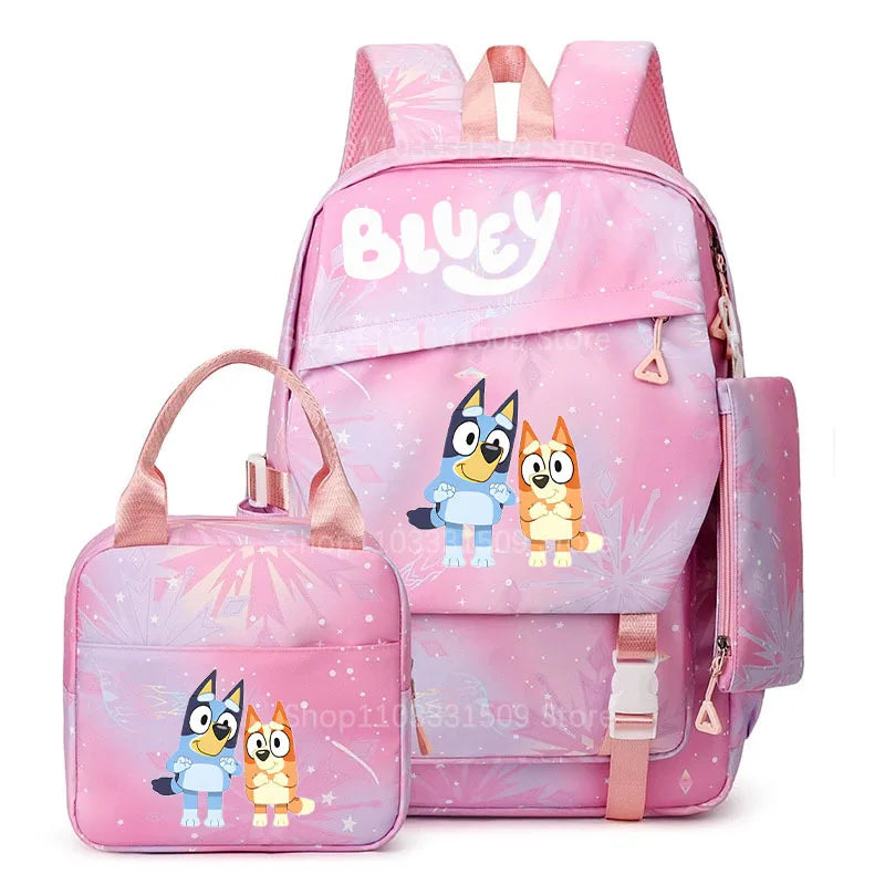 Bluey Ryggsäck 3-delars Set