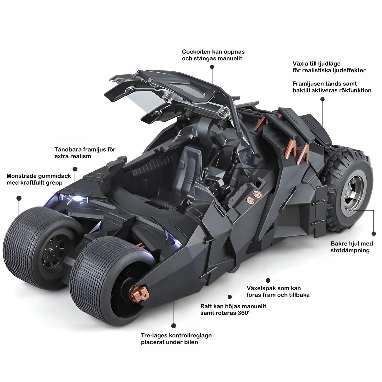 Batmobile Bil Leksak