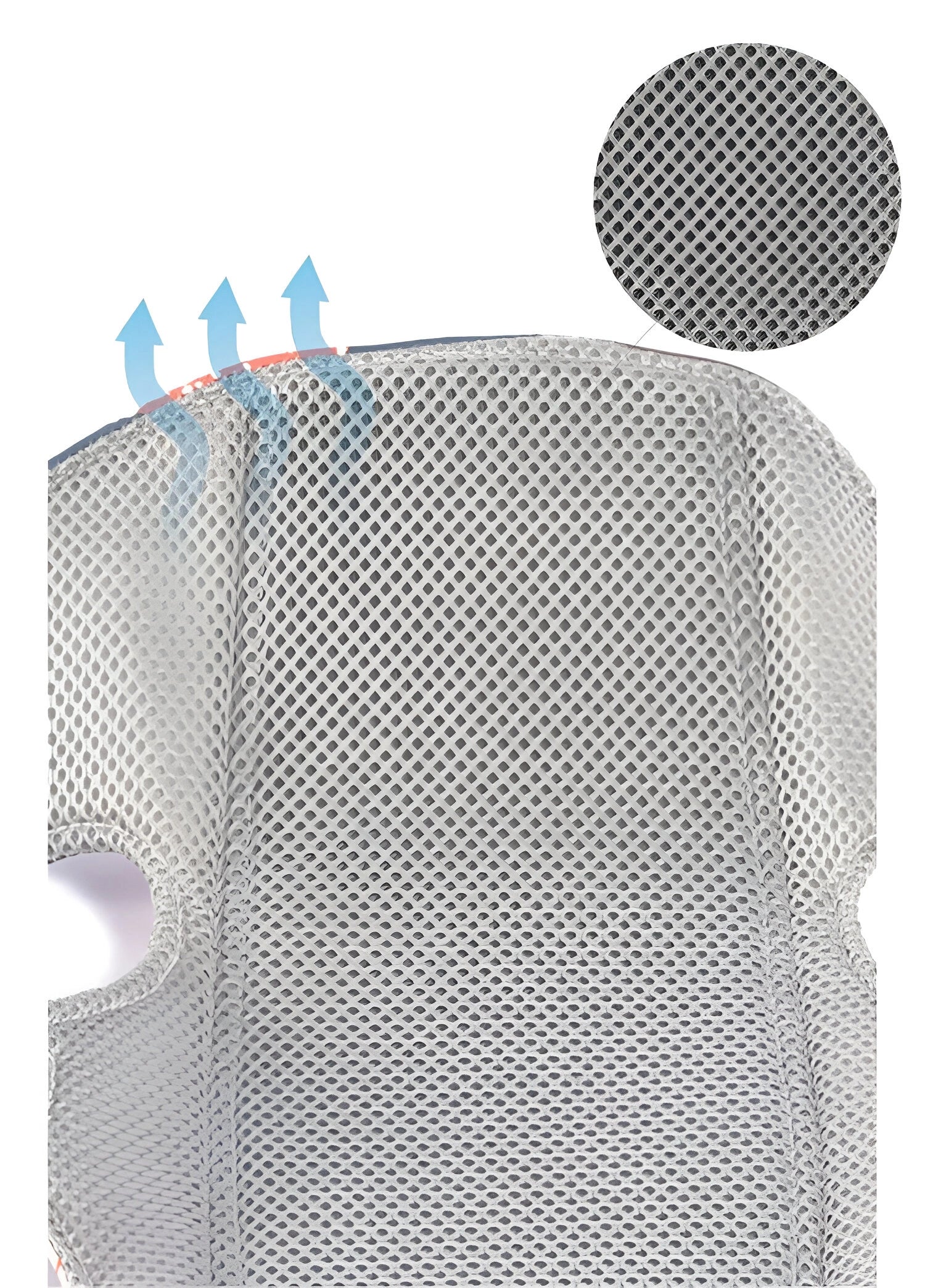 Andninsbart meshmaterial