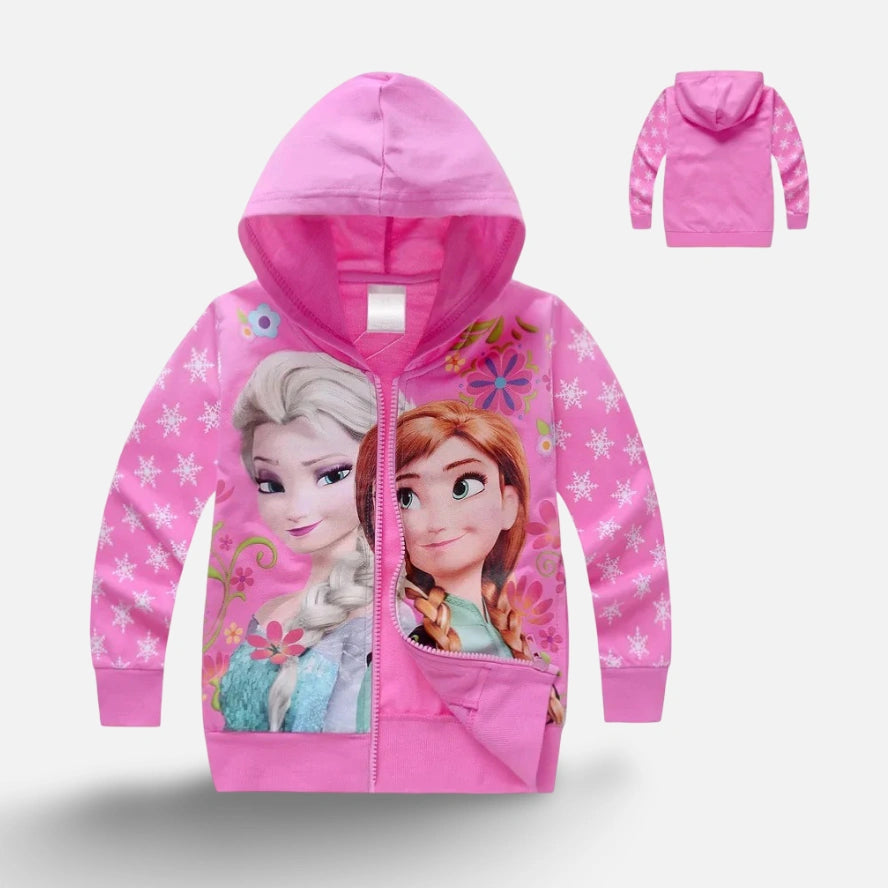 Frozen Elsa & Anna Jacka – Barn