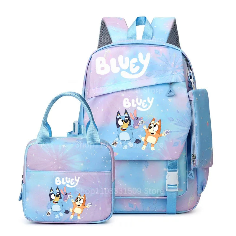 Bluey Ryggsäck 3-delars Set