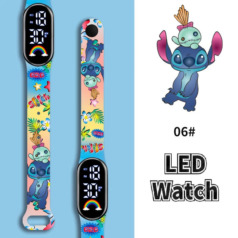 Lilo och Stitch LED Digital Klocka