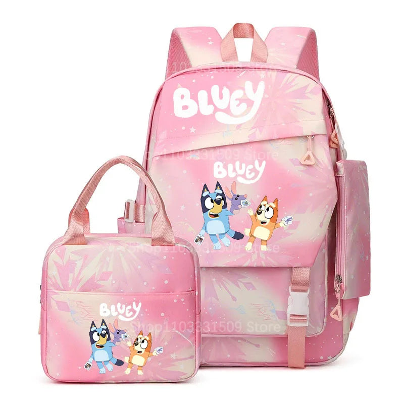 Bluey Ryggsäck 3-delars Set