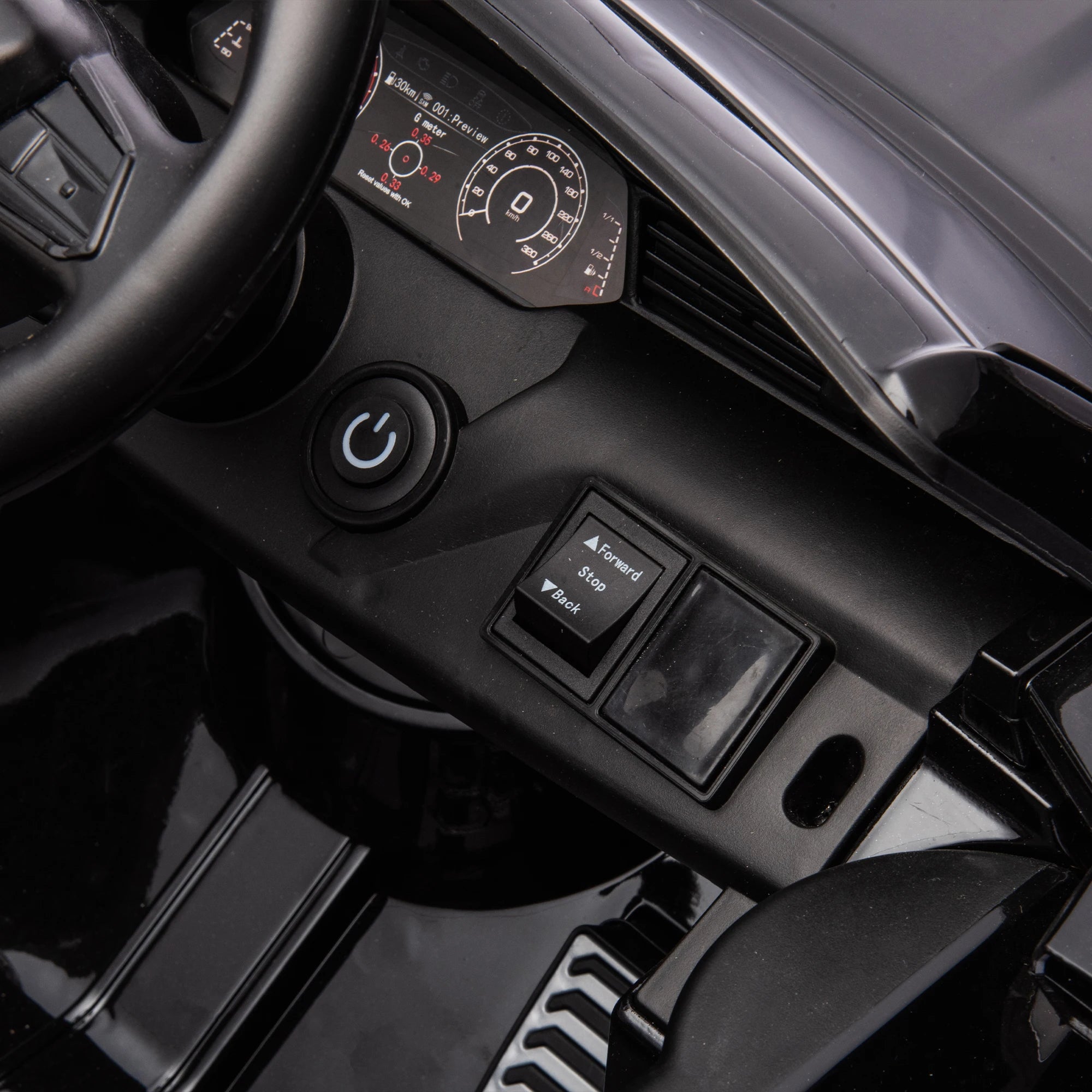 Elektiska bilen Barnen