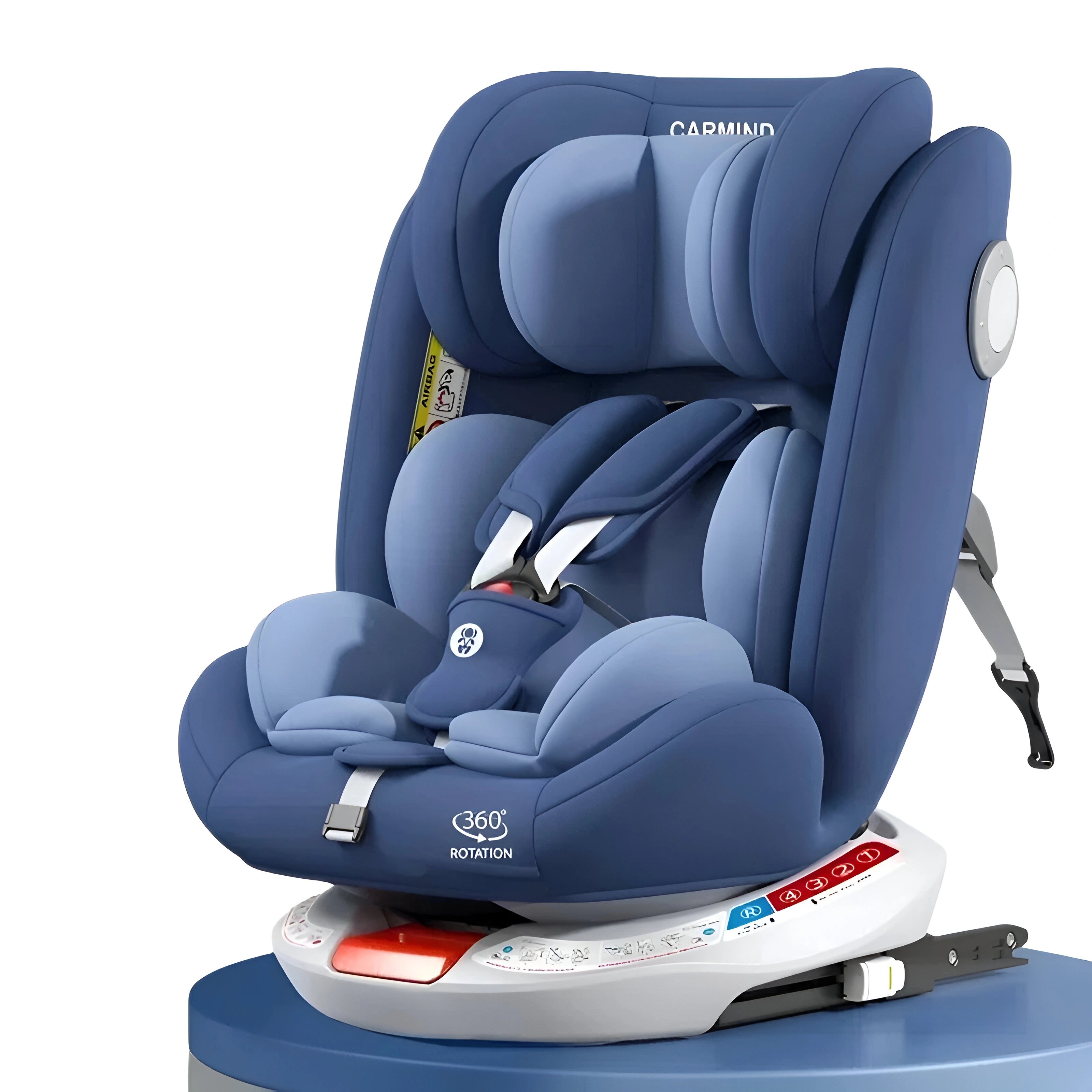 Bilbarnstol 360° Vändbar med Sufflett by LV