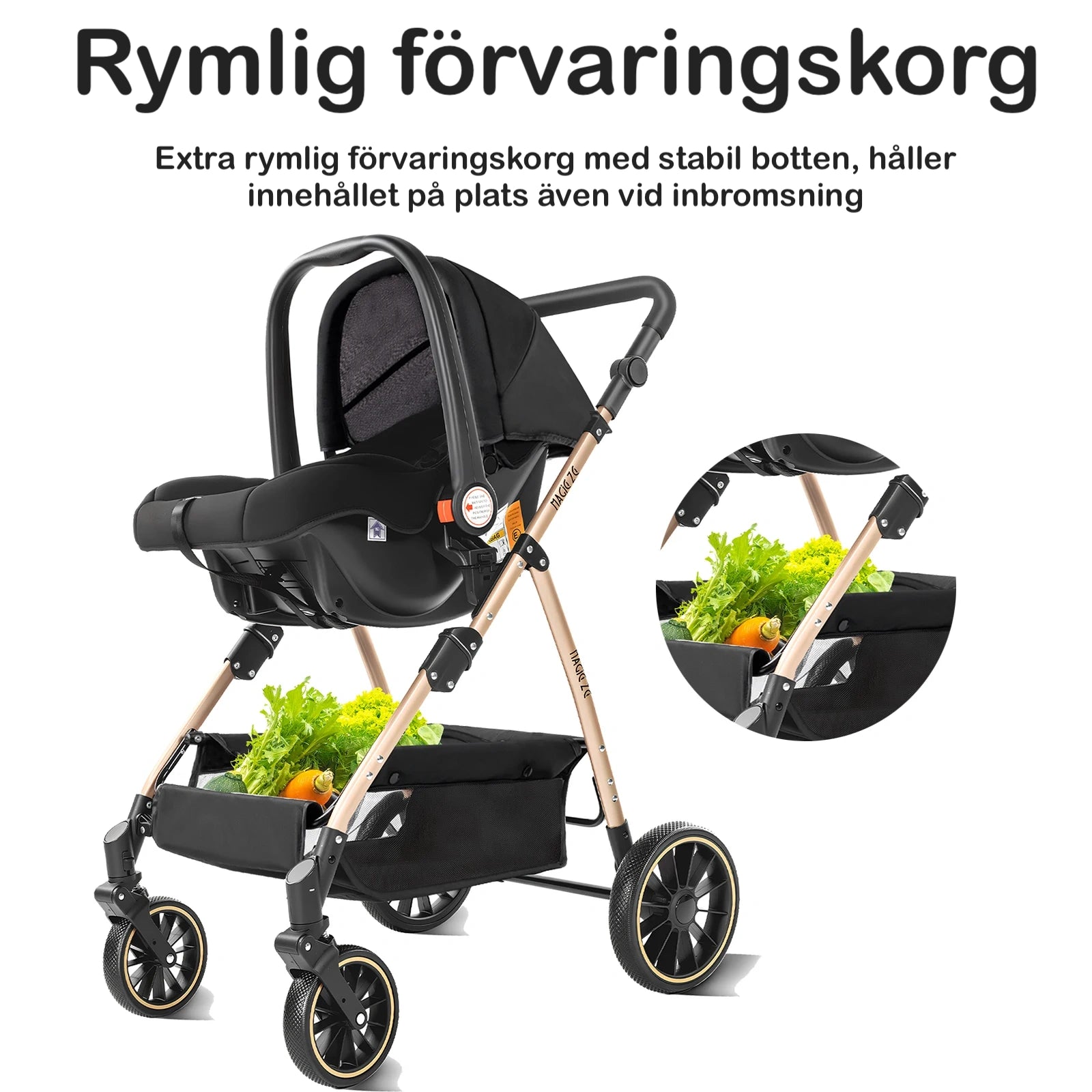 Barnvagn UrbanMove 3-i-1 by LV