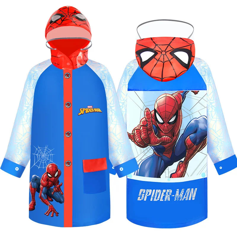 Spiderman Jacka - Vattentät Regnjacka