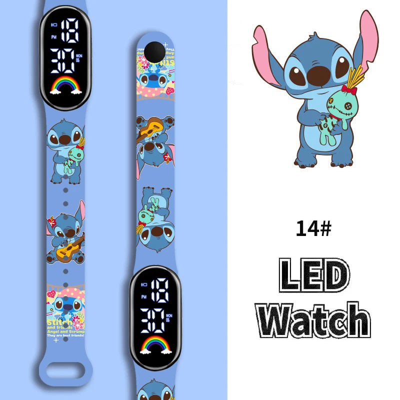 Lilo och Stitch LED Digital Klocka