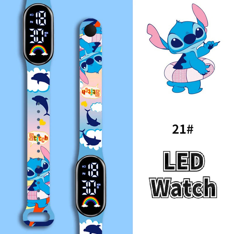 Lilo och Stitch LED Digital Klocka