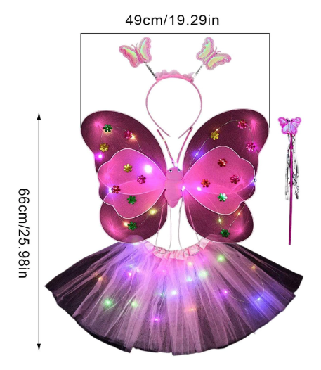 Halloween Dräkt - Fjärilen