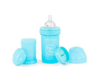 Twistshake Nappflaska Anti-Colic 260 ml blå