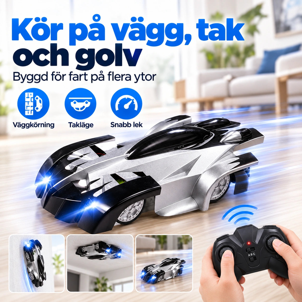 Väggklättrande RC Bil