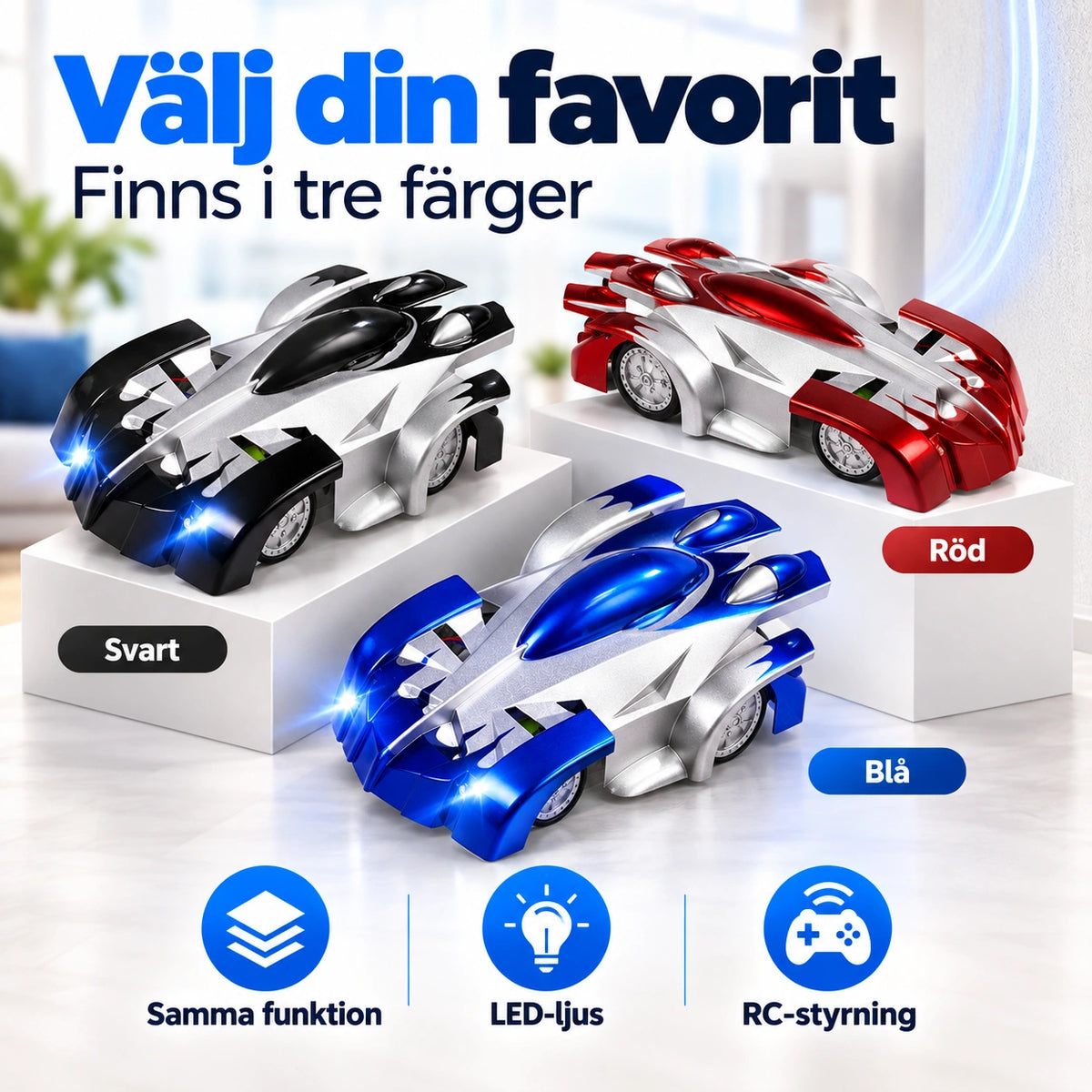 Väggklättrande RC Bil