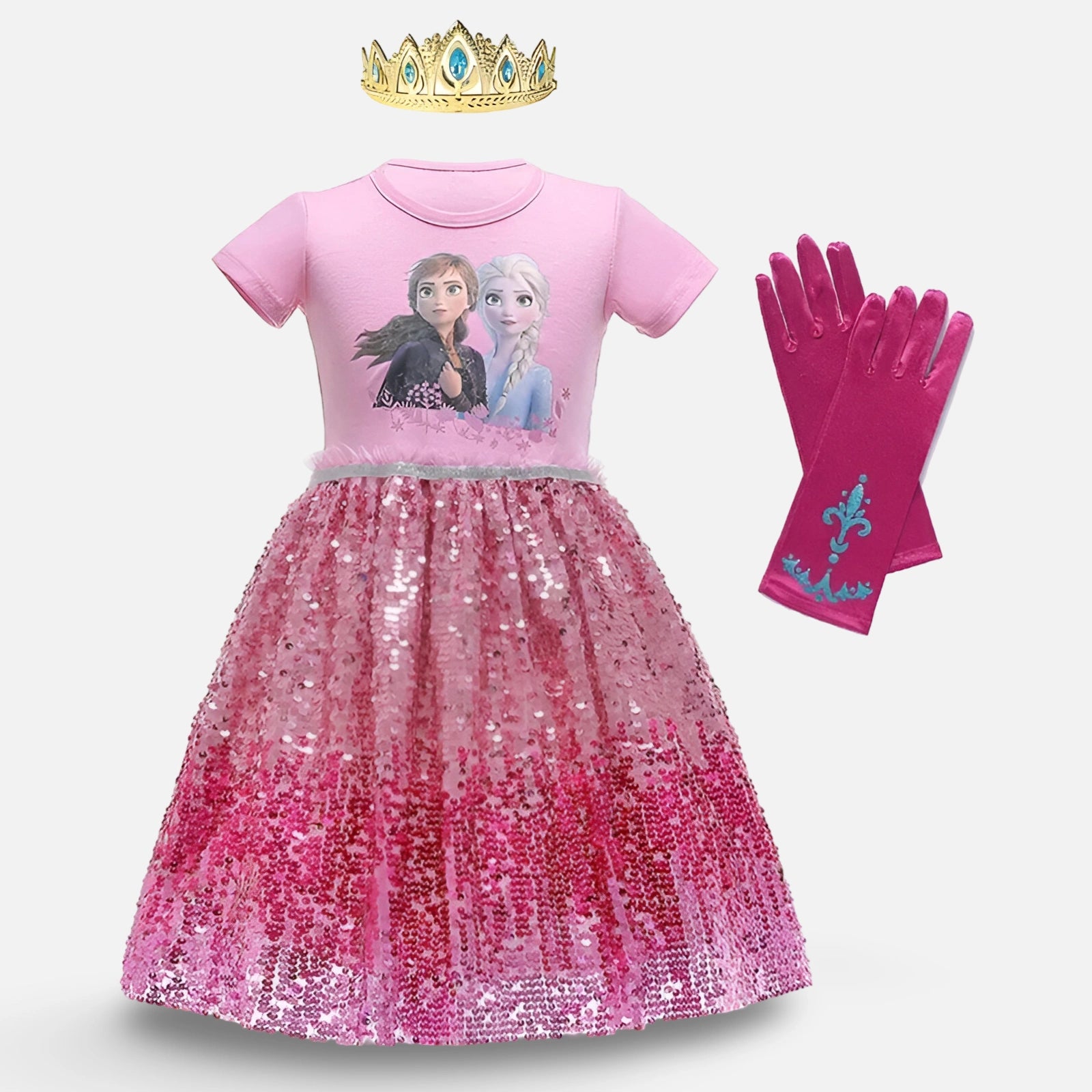 Frost Klänning Anna & Elsa