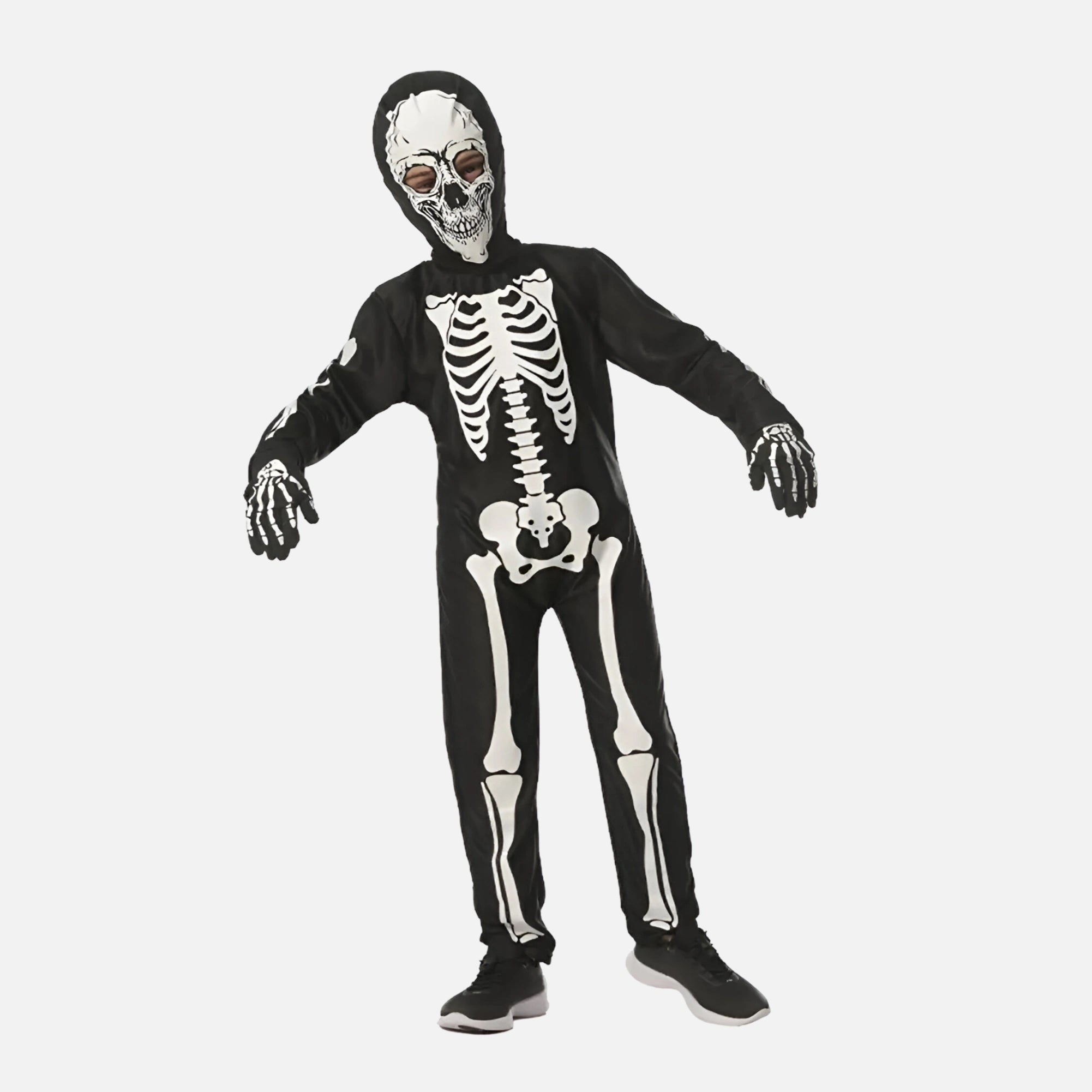Halloween dräkt - Skelett Skräck