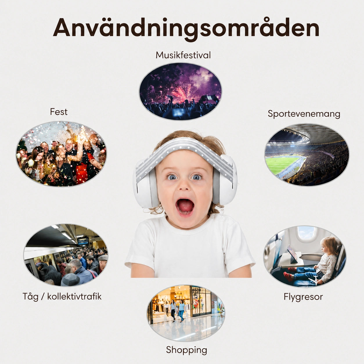 Baby Hörselkåpor