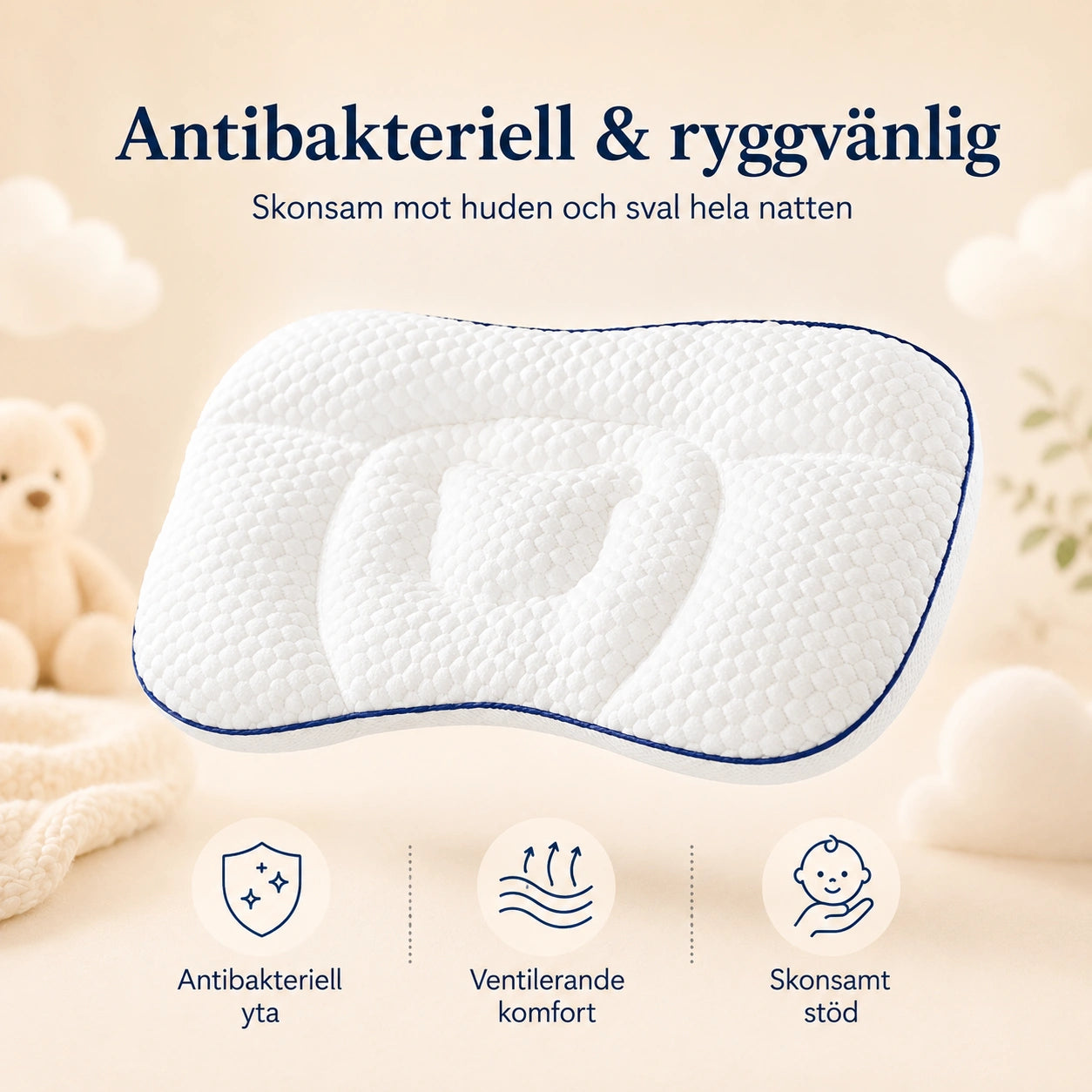 Ergonomisk Barnkudde