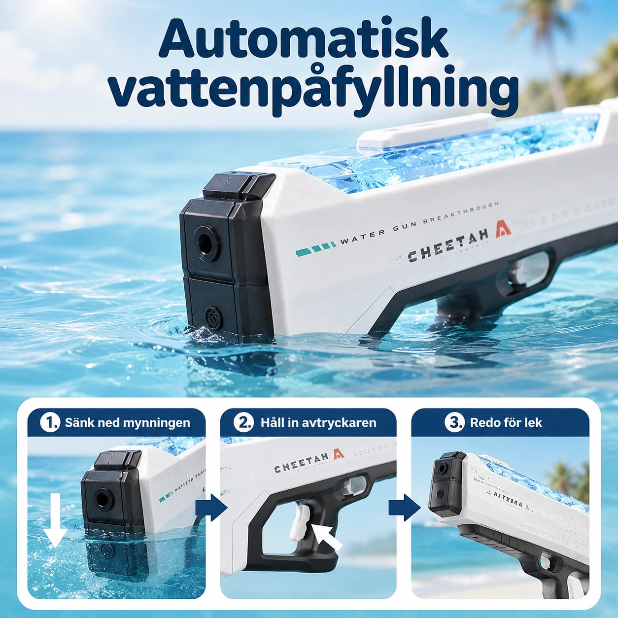Elektrisk Vattenpistol Cheetah