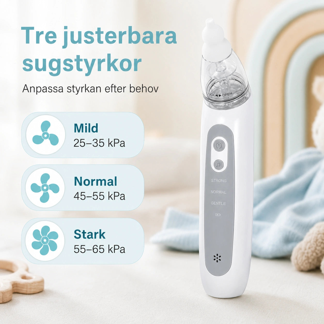 Elektrisk Nässug med Musik