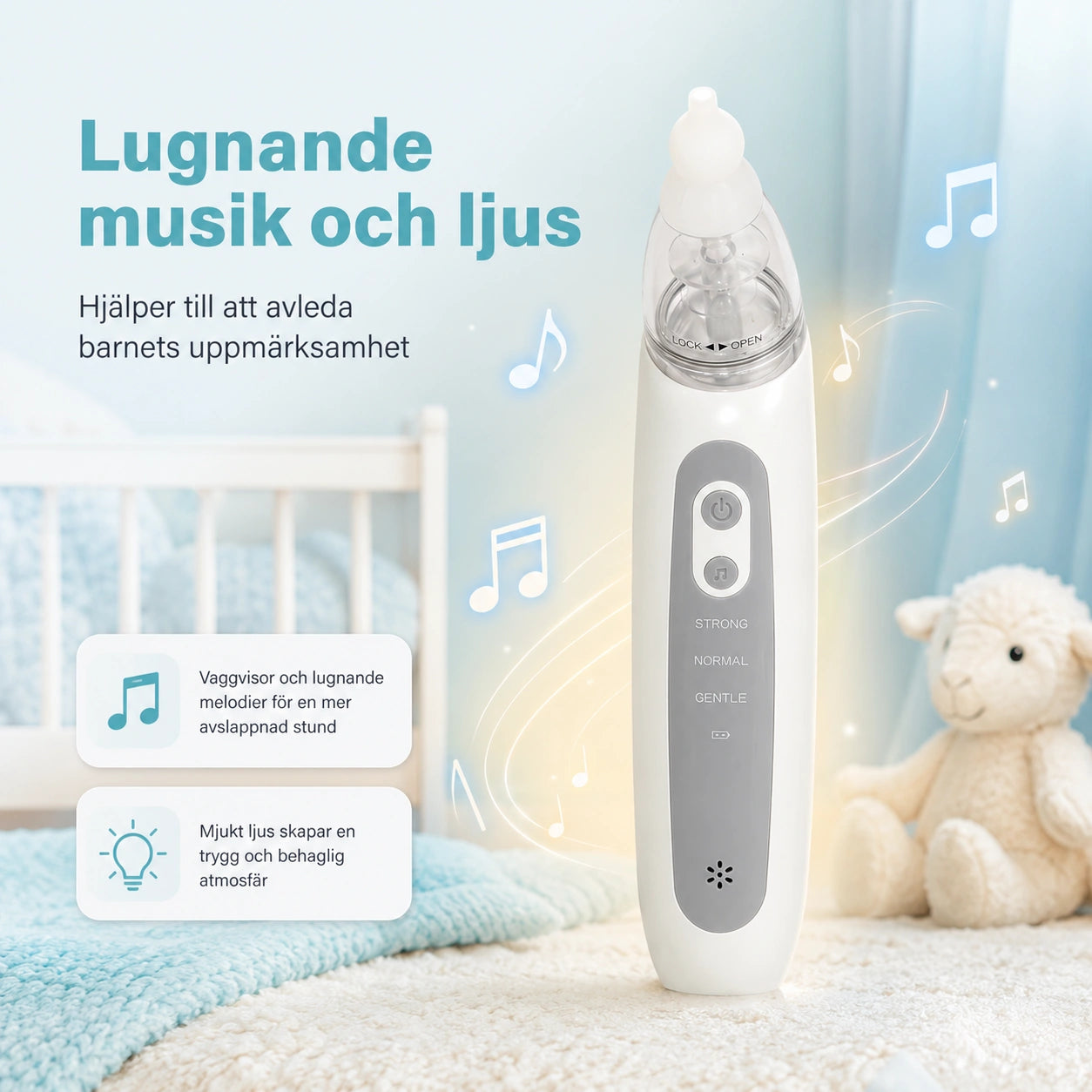 Elektrisk Nässug med Musik