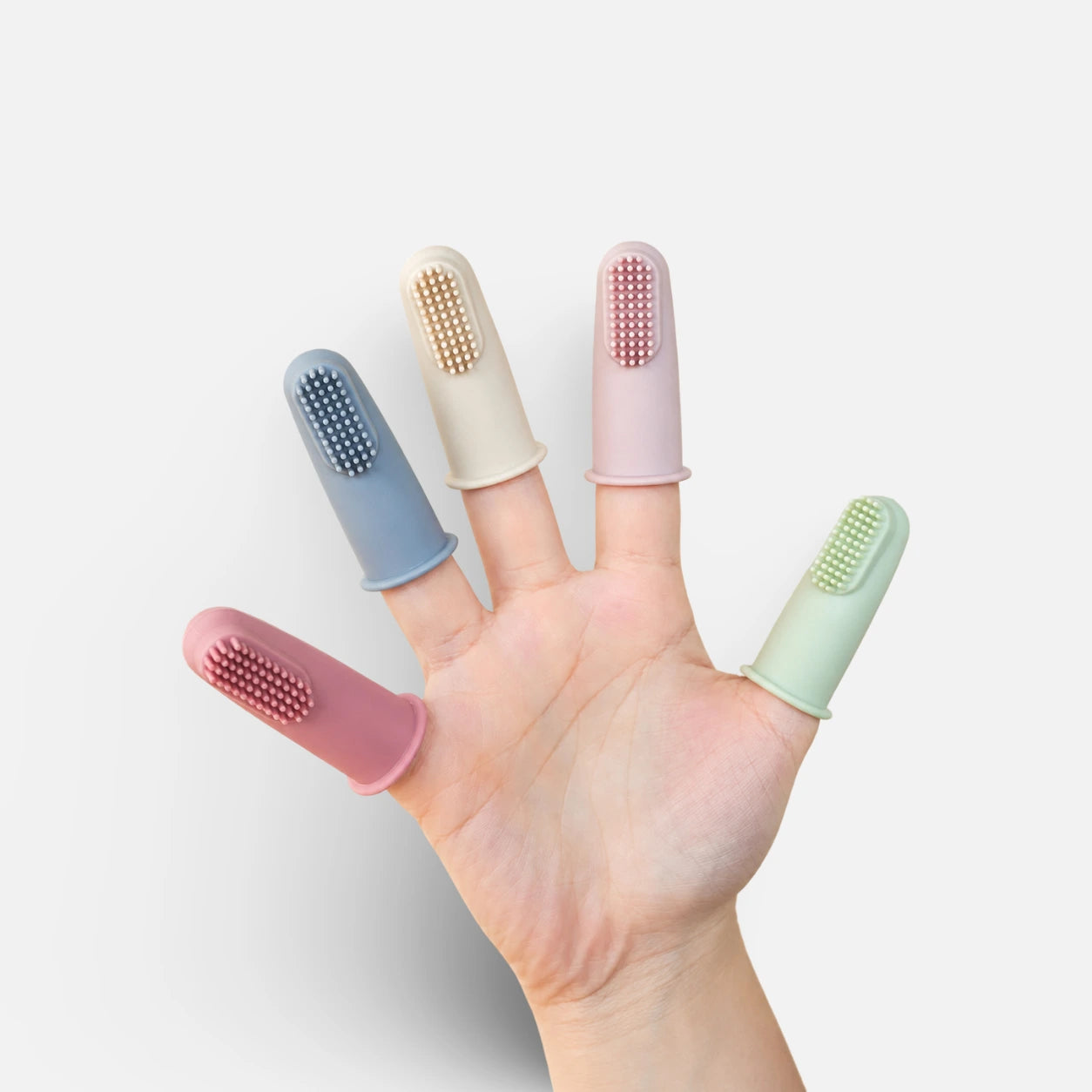 Fingertandborste i Silikon