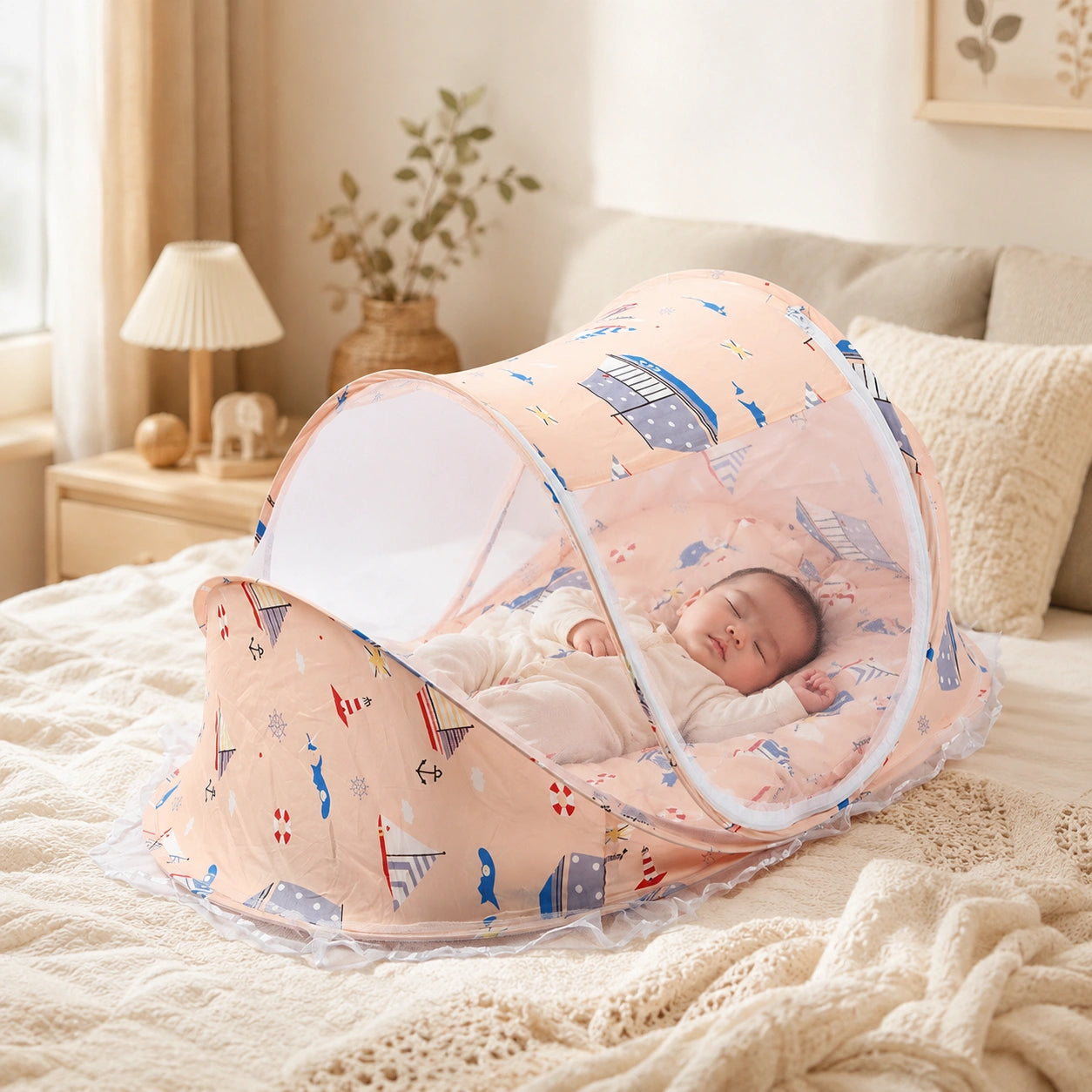 Babytält med Myggnät