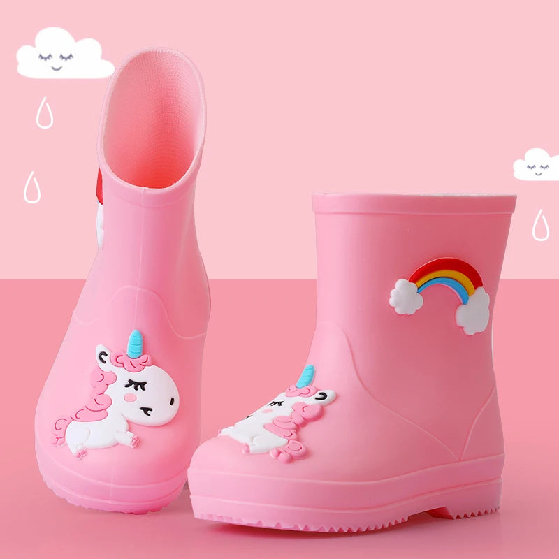 Gummistövlar Barn - Unicorn Bomull & Utan Bomull