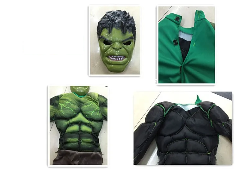 Halloween dräkt - Hulken