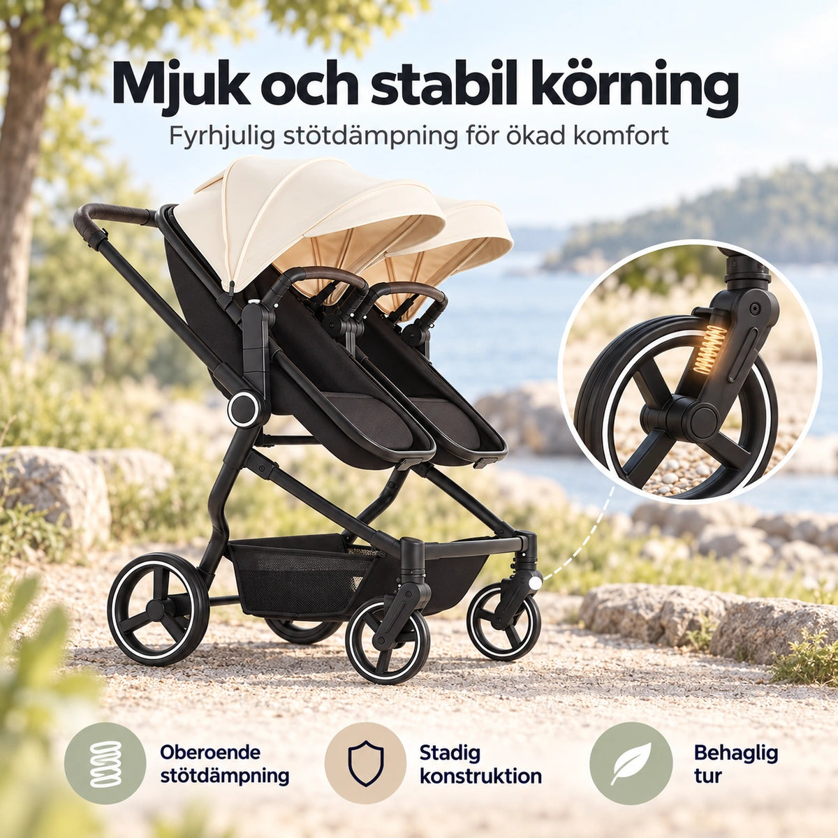 Barnvagn Bio 3-i-1