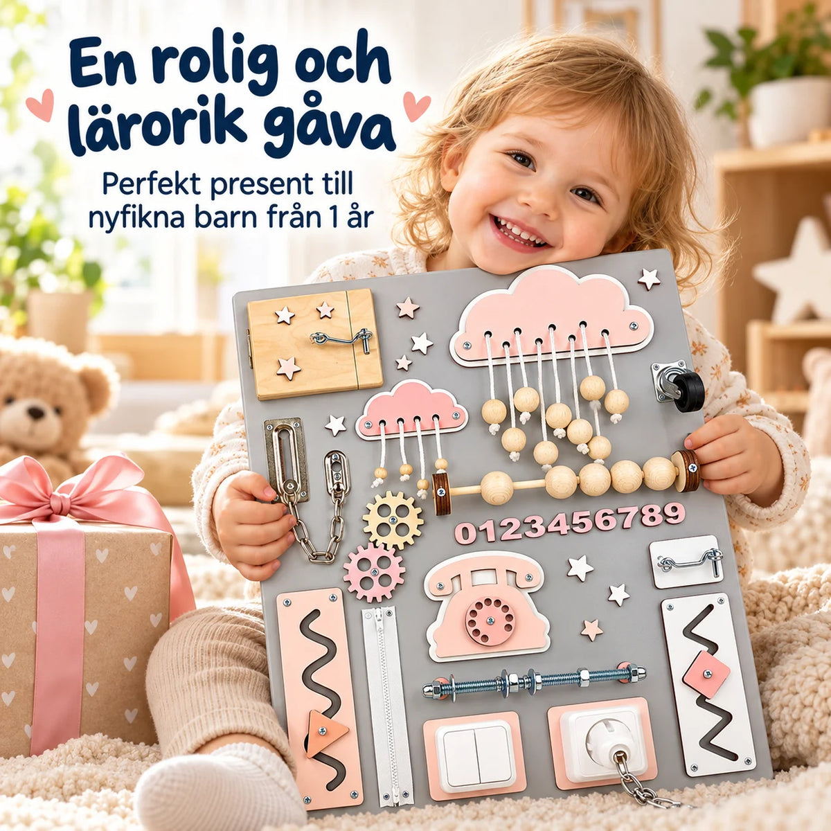 Busy Board – Pedagogisk Aktivitetsbräda