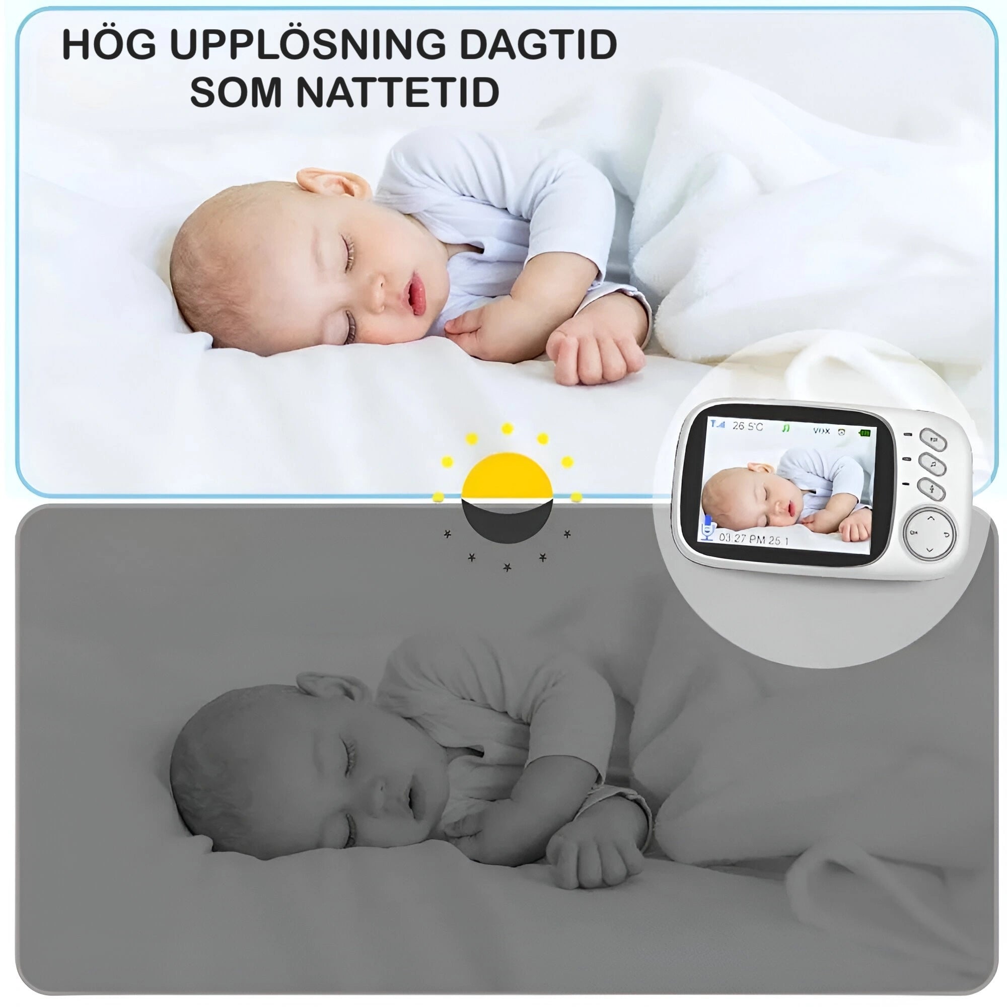 Babymonitor med Kamera by LV