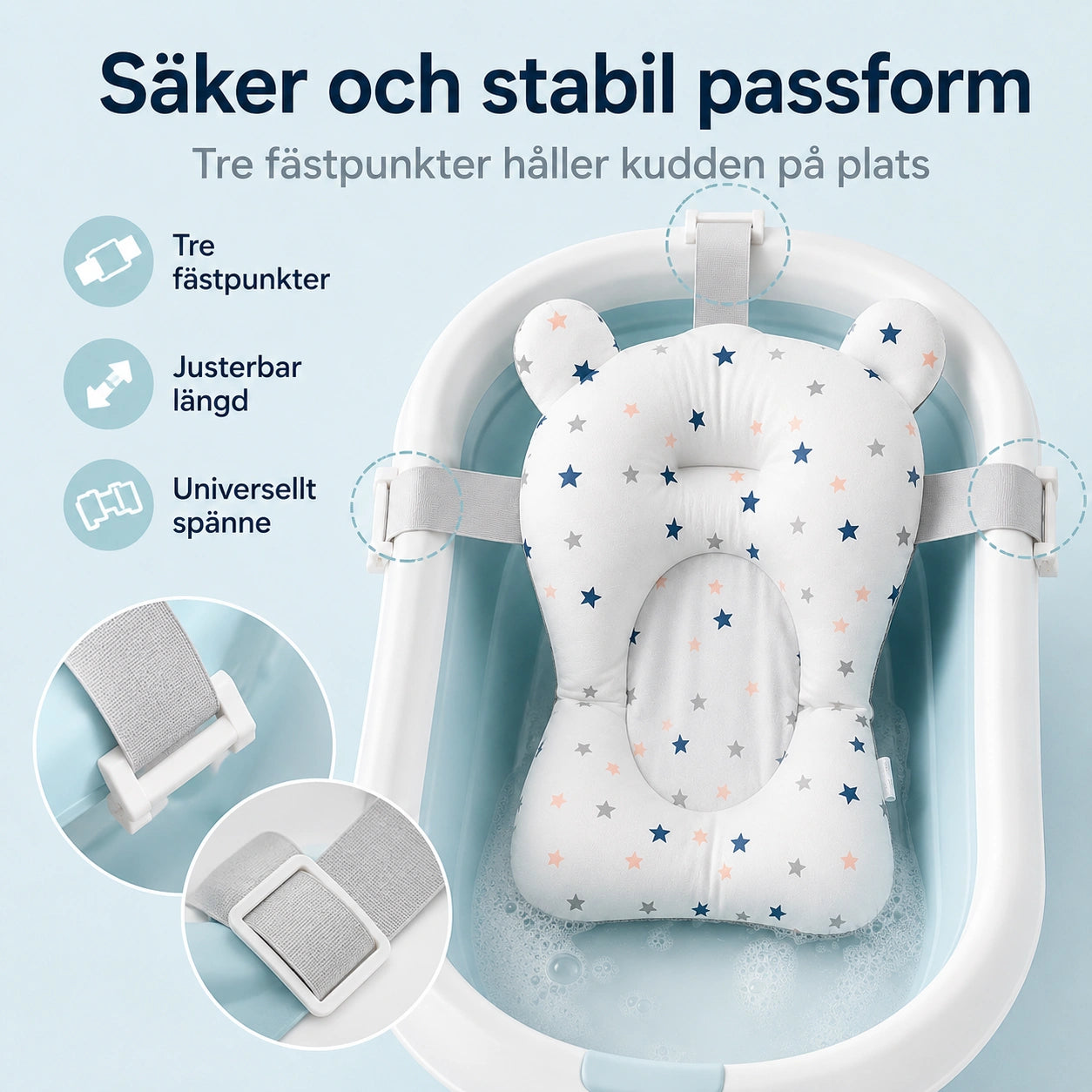 Badkudde för Baby