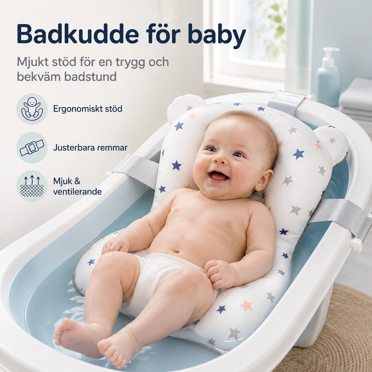 Badkudde för Baby