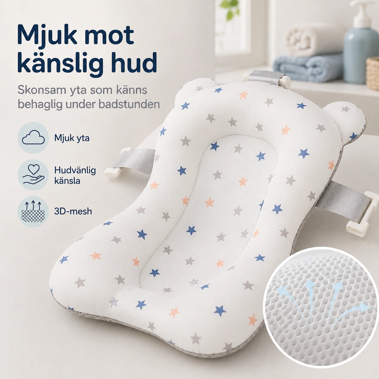 Badkudde för Baby