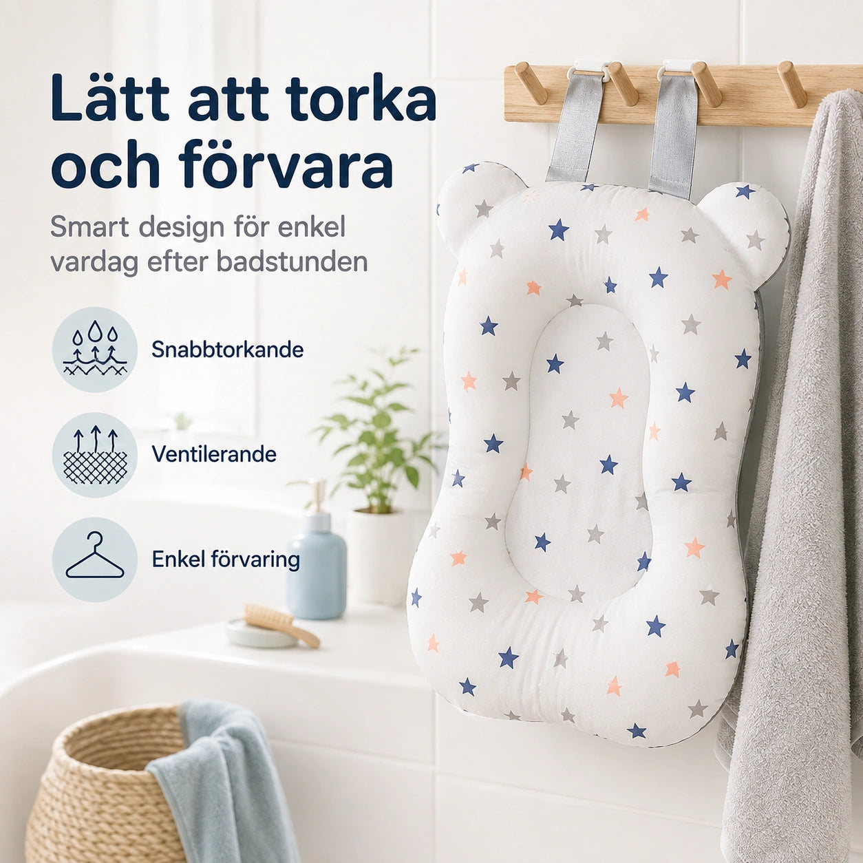 Badkudde för Baby