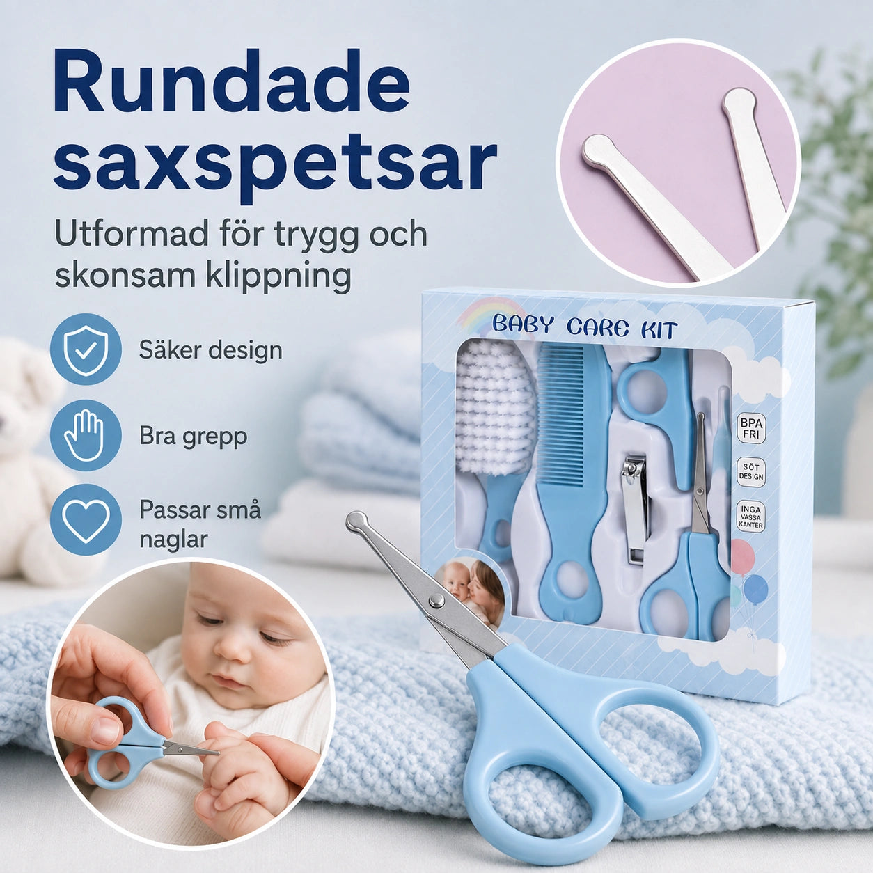 Babyvårdsset 5-i-1
