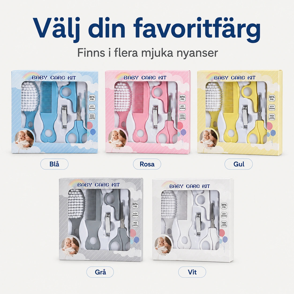 Babyvårdsset 5-i-1