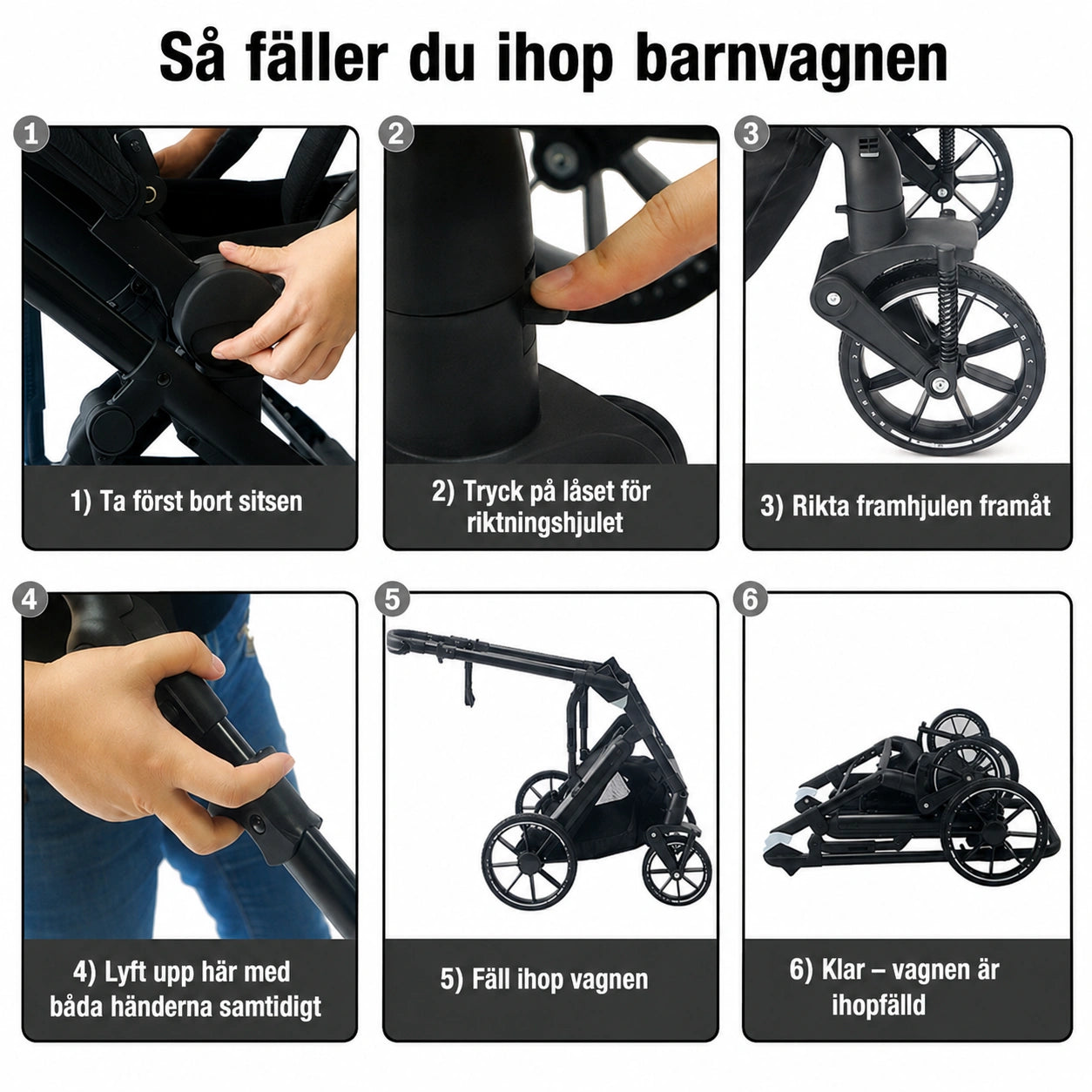 Barnvagn Himla 3-i-1 by LV