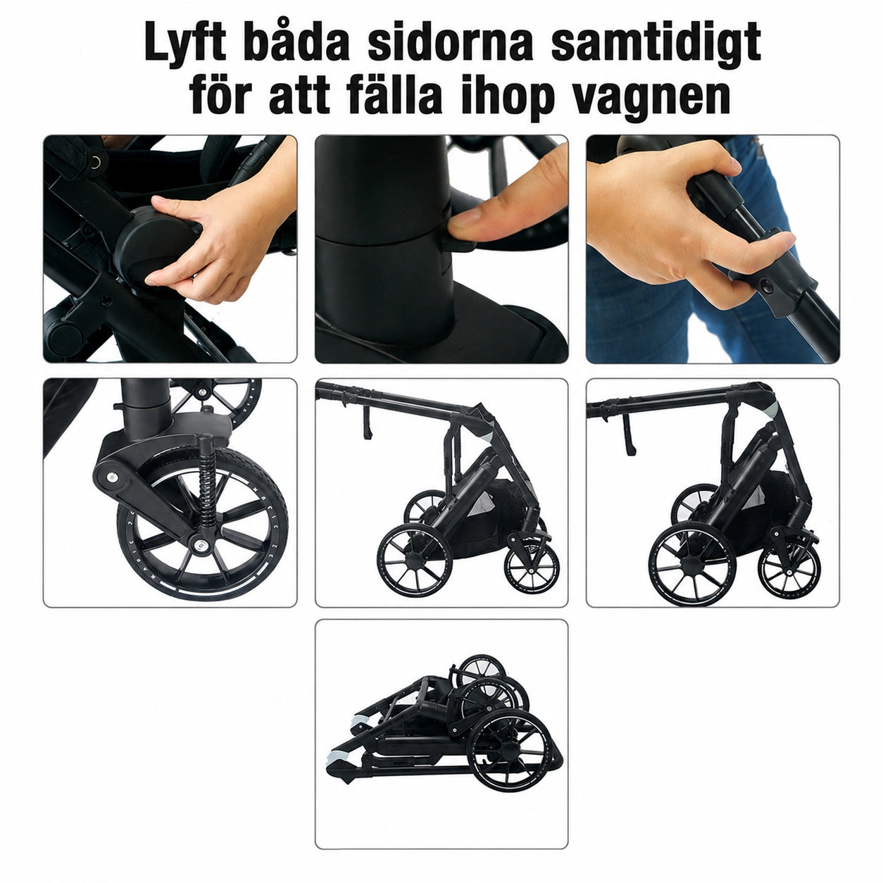 Barnvagn Himla 3-i-1 by LV