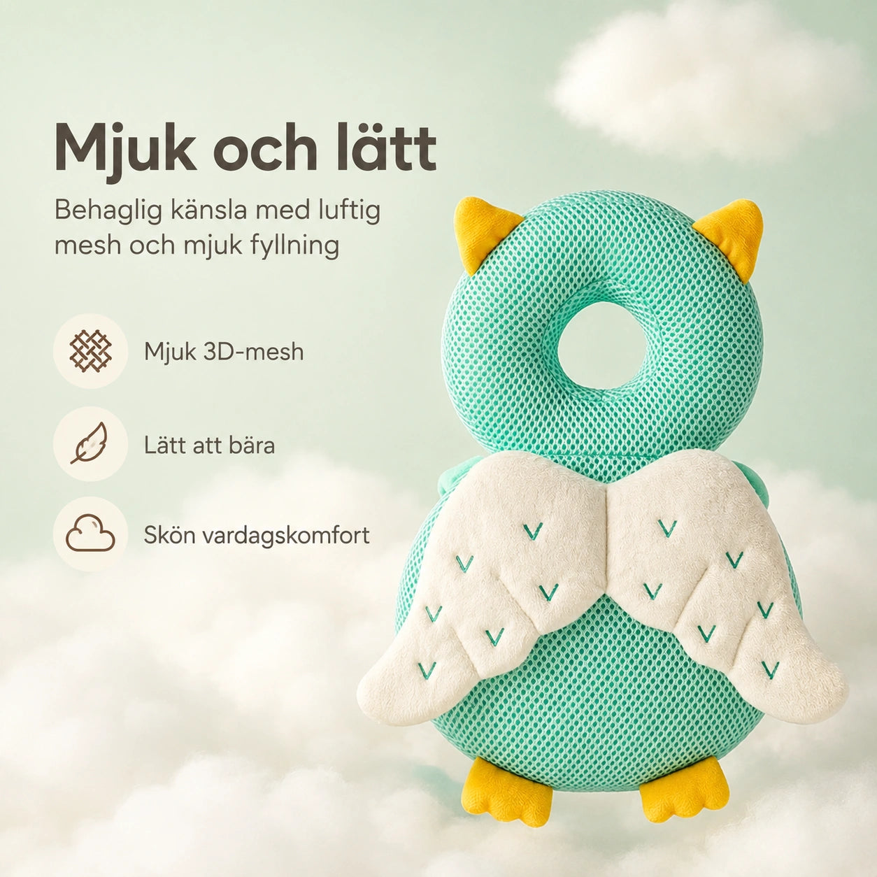 Anti-Fall Kudde för Baby