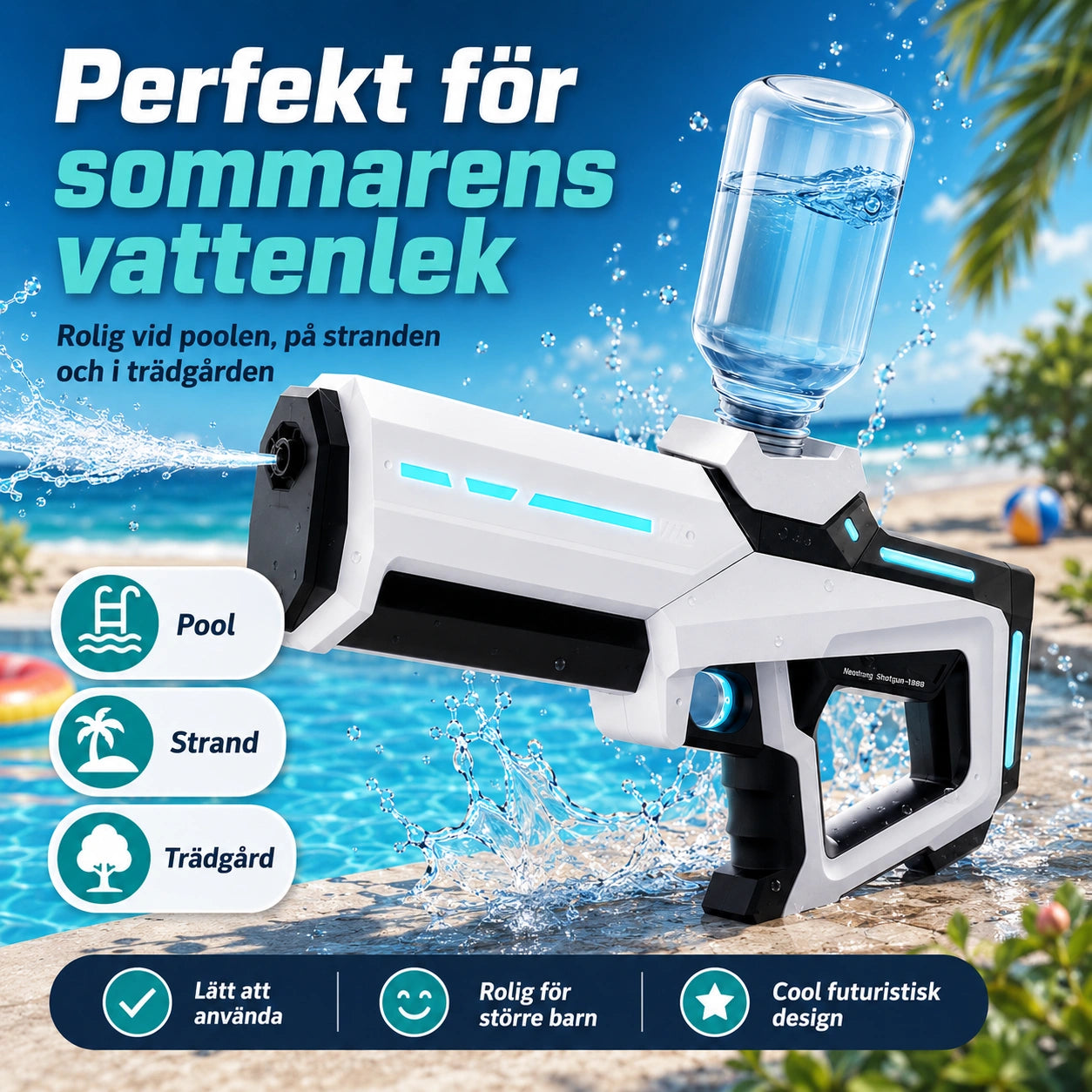Elektrisk Vattenpistol