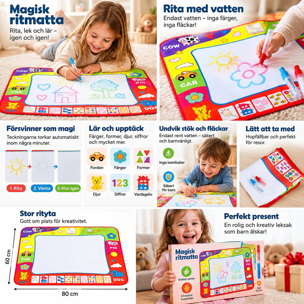 Magisk Vattenritmatta