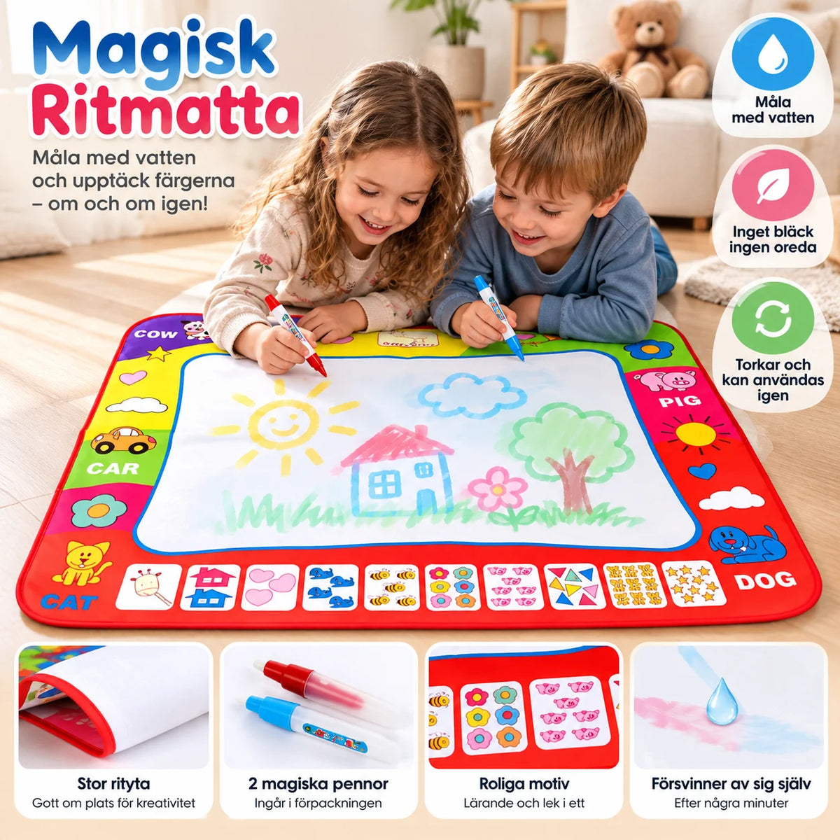 Magisk Vattenritmatta