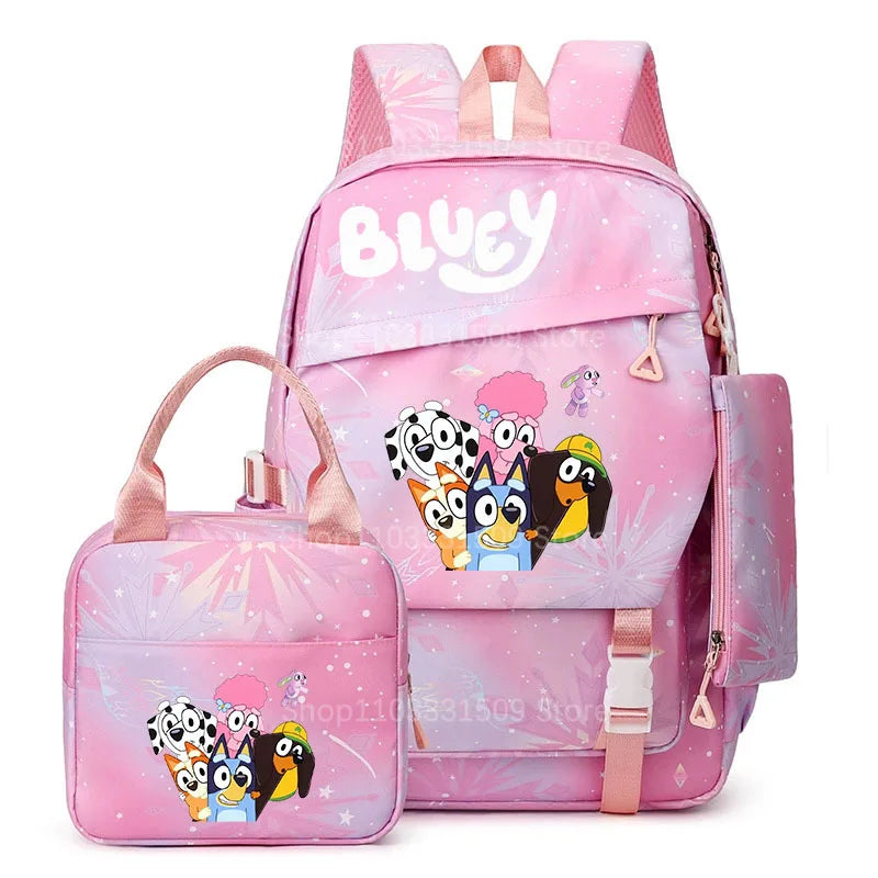 Bluey Ryggsäck 3-delars Set