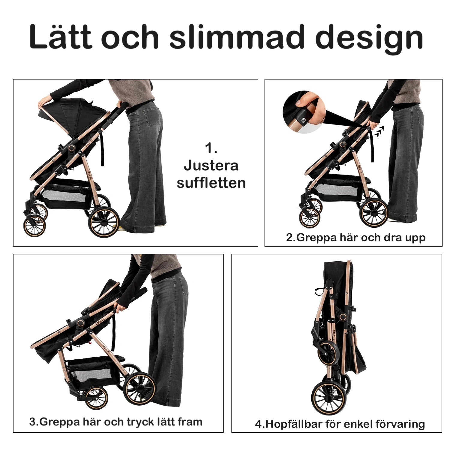 Barnvagn UrbanMove 3-i-1 by LV