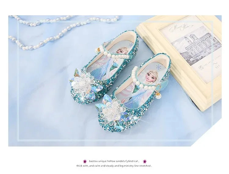 Frost Barnskor Glittriga Elsa