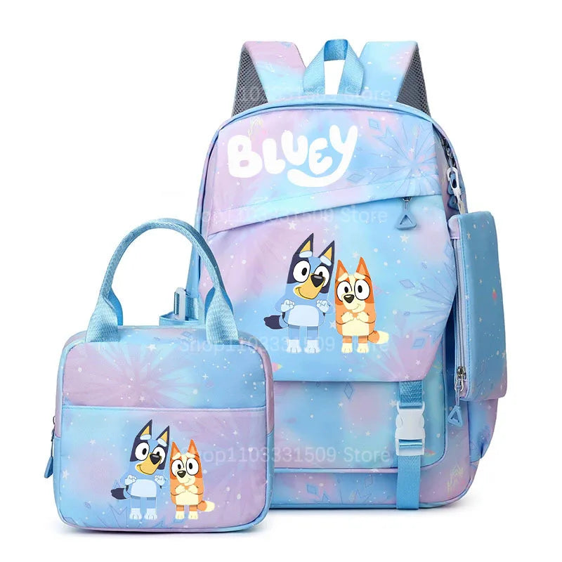 Bluey Ryggsäck 3-delars Set