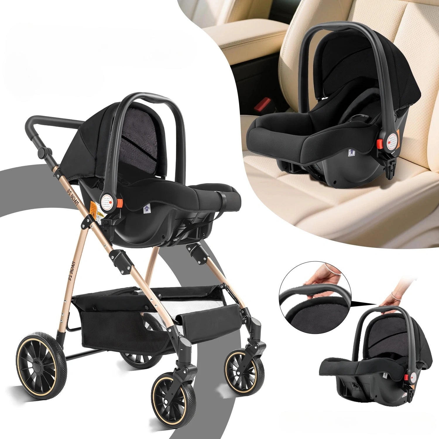 Barnvagn UrbanMove 3-i-1 by LV