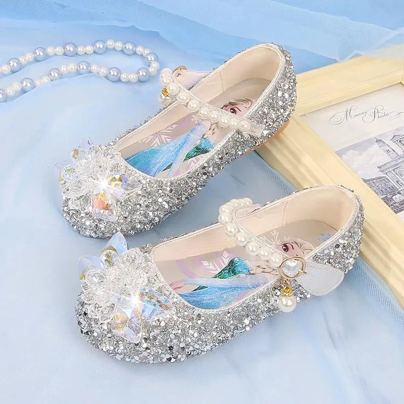 Frost Barnskor Glittriga Elsa