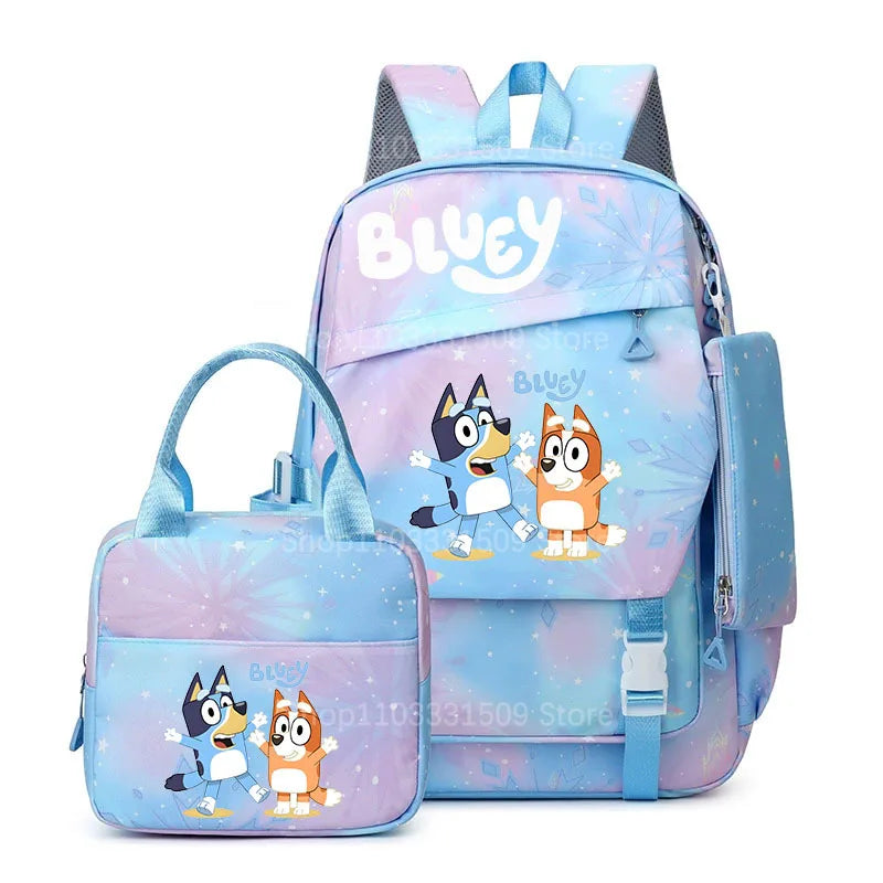 Bluey Ryggsäck 3-delars Set